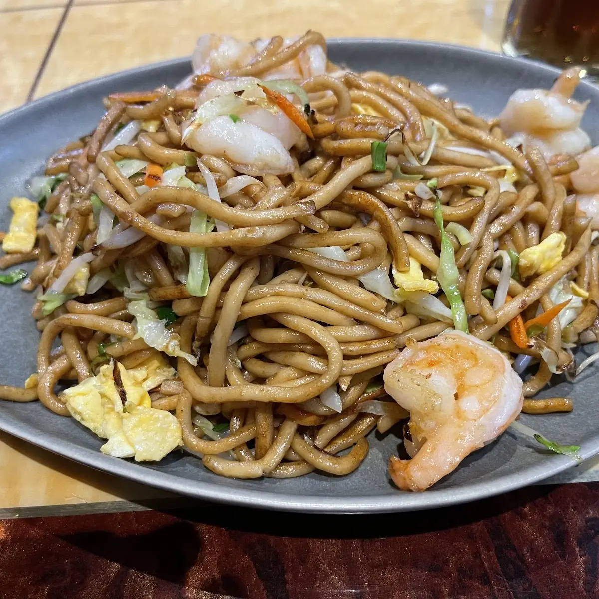 海老入り焼きそば